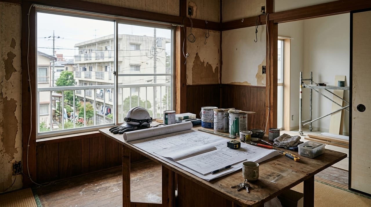 DIY賃貸の仕組みと収益物件への活用実務｜費用負担・契約書・退去時のリスク管理