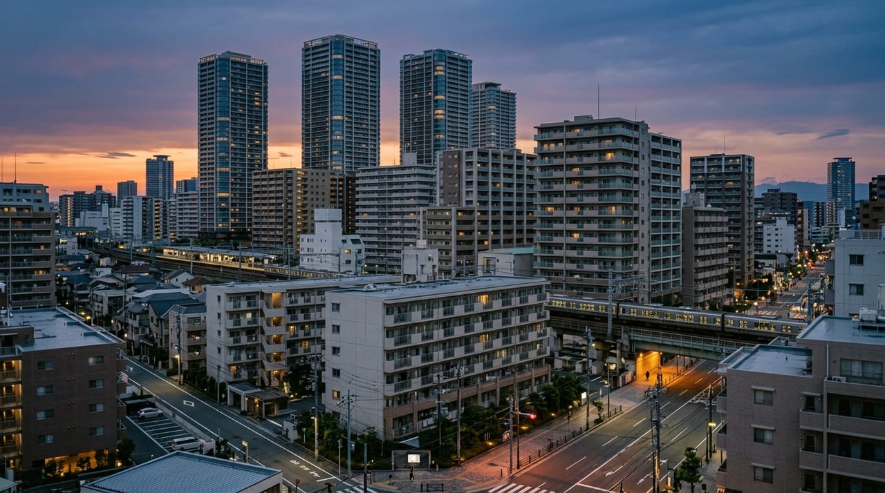 東京・大阪・名古屋三大都市圏の賃料水準・利回り格差の構造と投資エリア選択の視点
