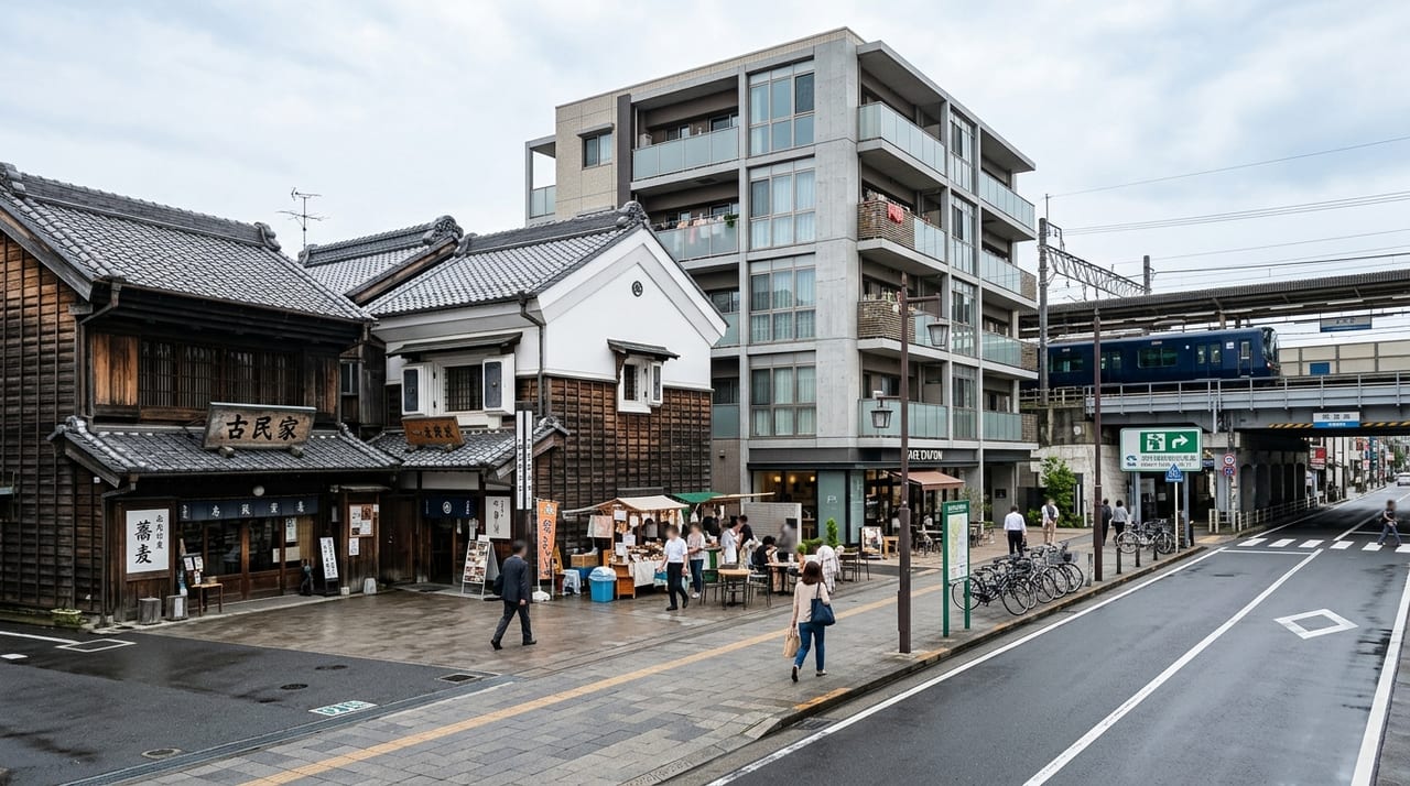 川越市の不動産投資ガイド|江戸情緒の観光地と東京ベッドタウンの投資機会