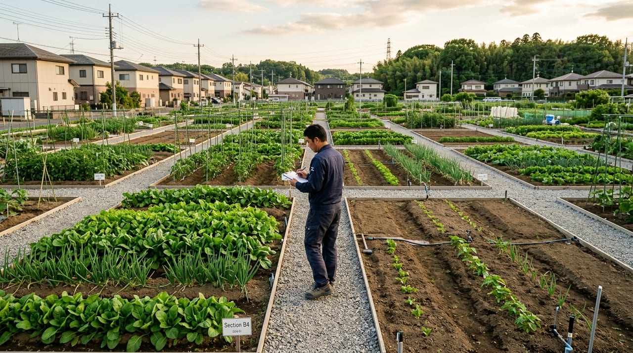 市民農園・貸し農園経営という土地活用|特定農地貸付法と収益モデルの実務