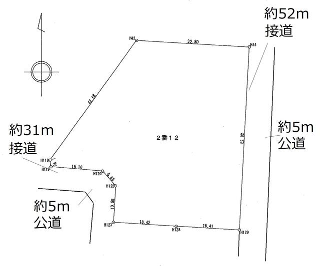 柴田郡柴田町 大字下名生字八剣（槻木駅） 事業用地 - 画像1