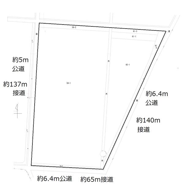 柴田郡柴田町 大字下名生字八剣（槻木駅） 事業用地 - 画像1